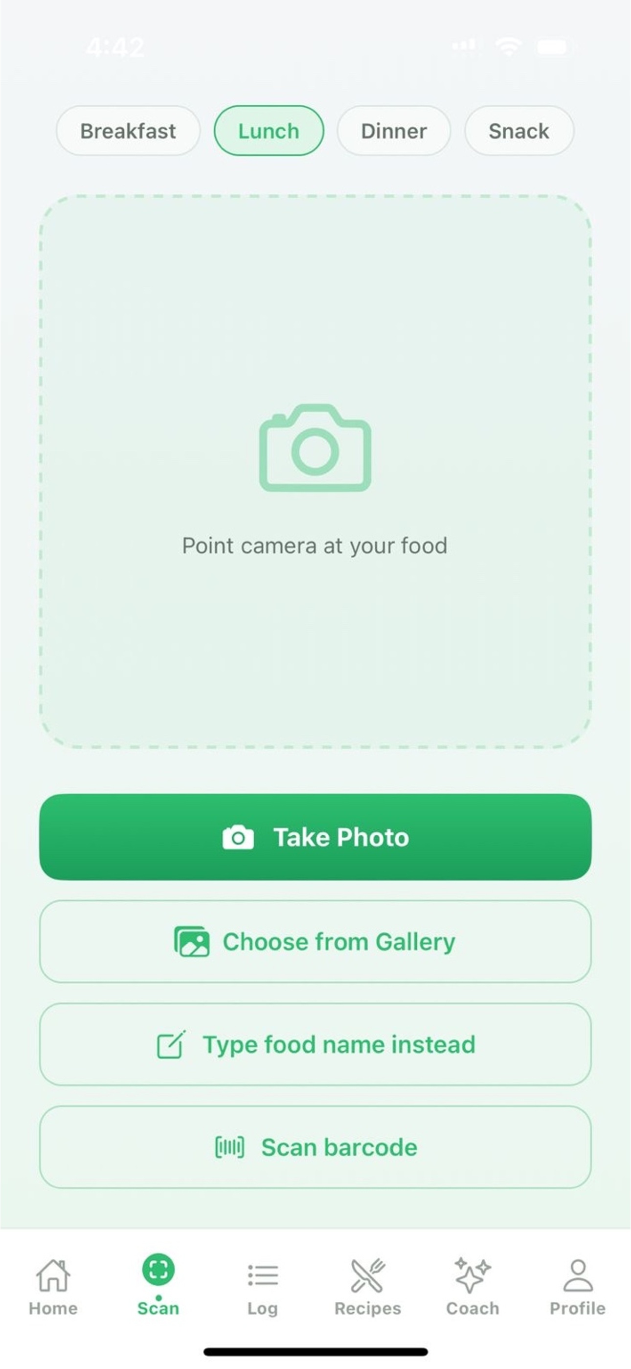 Scan meal